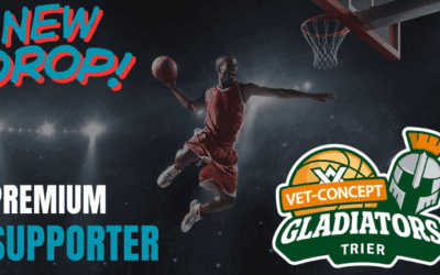 Ab jetzt stolzer Premium Supporter der Vet-Concept Gladiators Trier